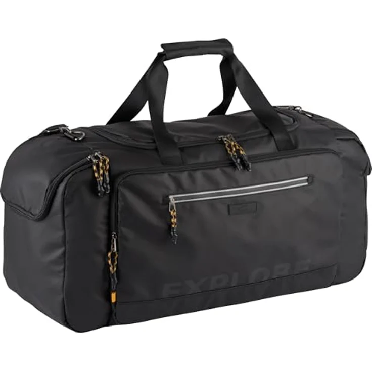 camel active Explore Weekender Reisetasche, 74 cm, schwarz, 100% Polyester, Reise- & Sporttasche – Bild 1
