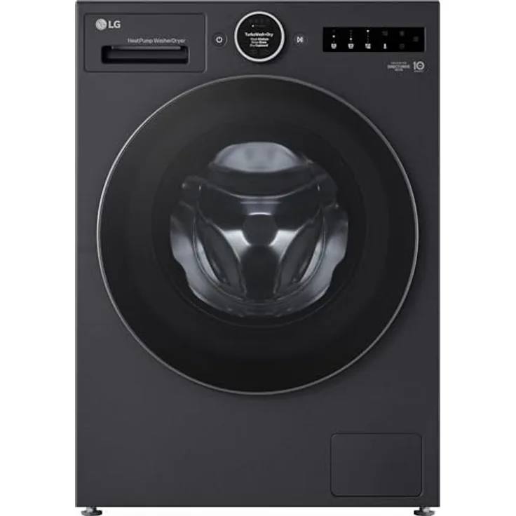 LG HPWD116BA X-Serie Waschtrockner, 11 kg Wasch- und 6 kg Trocknungskapazität, 1350 U/Min., schwarz, mit AI Wash+Dry und TurboWash+Dry Technologie