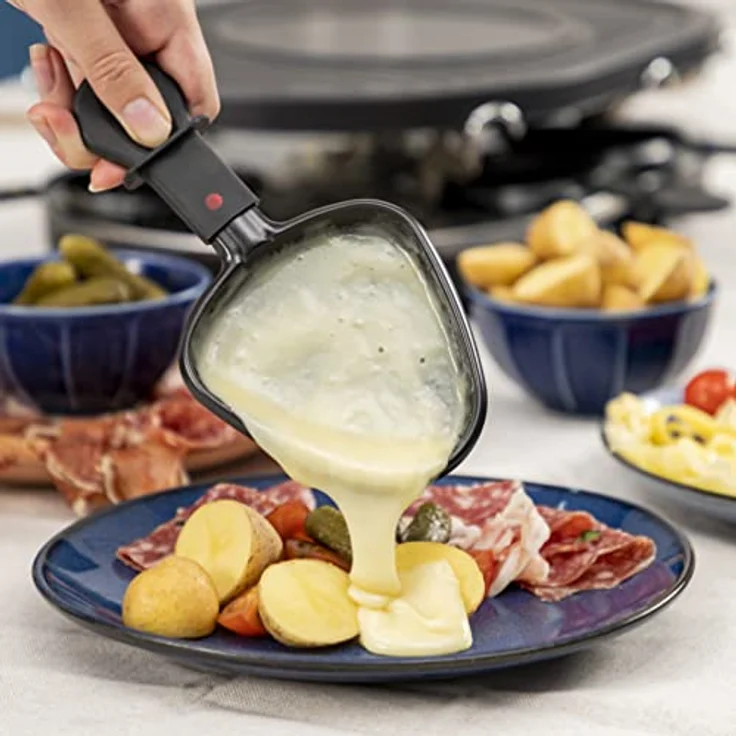 Princess Oval Grill und Party Raclette für bis zu 8 Personen ? mit speziellem Crepe Bereich, 162700 – Bild 5