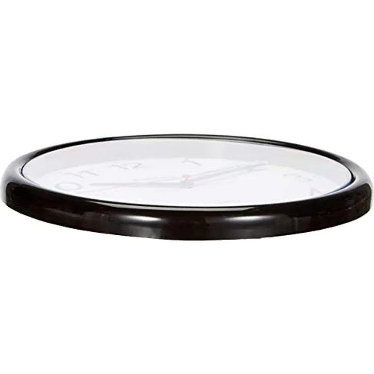 Technoline, WT 600 Wanduhr, Ø 25cm, Schwarz – Bild 5