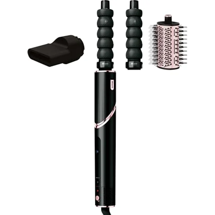 SHARK HD426EU FlexStyle 3-in-1 Haarstyler / Haartrockner mit 3 Styling-Aufsätzen, Schwarz – Bild 1