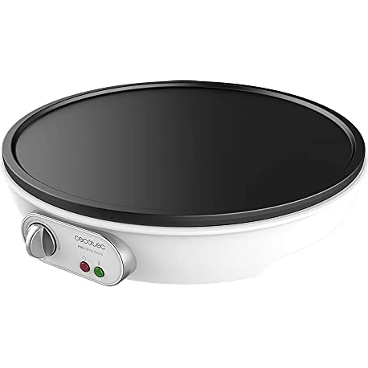 Cecotec Fun Crepelicious Crêpes-Maker, 1000W, Ø 30,5 cm, Kontrollleuchte, inkl. Teigverteiler, Holzspachtel – Bild 2