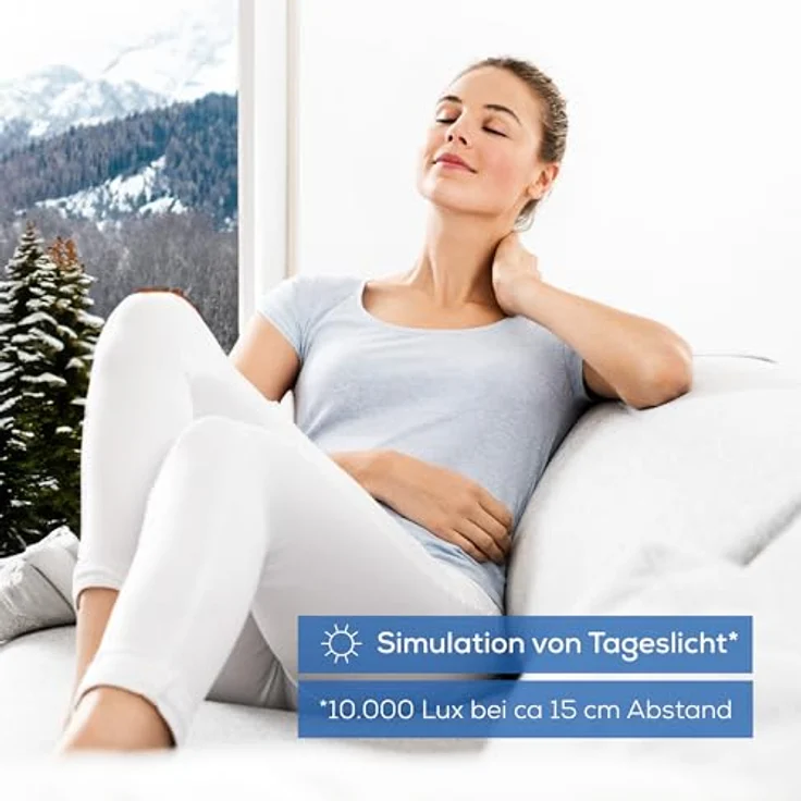 Beurer TL 50 Tageslichtlampe zur Simulation von Tageslicht, zertifiziertes Medizinprodukt für mehr Wohlbefinden – Bild 2