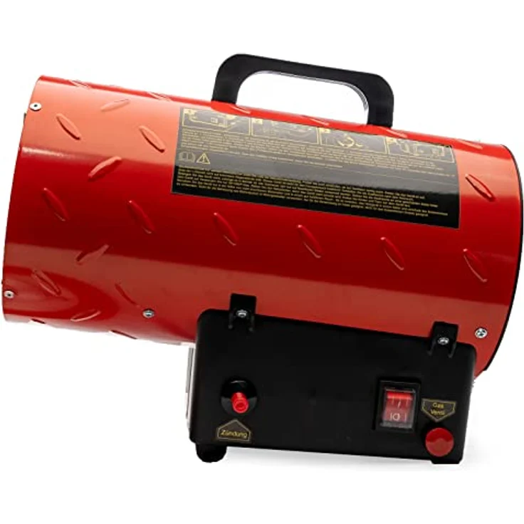 Grafner Gasheizer Gasheizgebläse Heizlüfter Bauheizer 15kW Heizstrahler EH10937, Heizstrahler – Bild 3