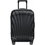 Samsonite Hartschalen-Trolley C-LITE 55, 4 Rollen, Handgepäck-Koffer Reisekoffer TSA-Zahlenschloss, recycelte PET-Flaschen, USB-Anschluss, Curv® Material, blau