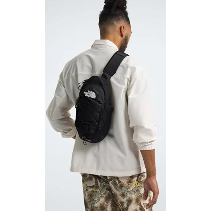 The North Face Borealis Umhängetasche, 6 Liter, mit Bungee-Aufbewahrungssystem, verstellbarem Schultergurt und fleecegefütterter Außentasche – Bild 5