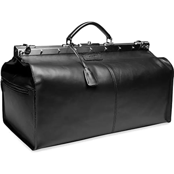 Picard Toscana Weekender Reisetasche, 52 cm, 100% Leder, schwarz – Bild 3