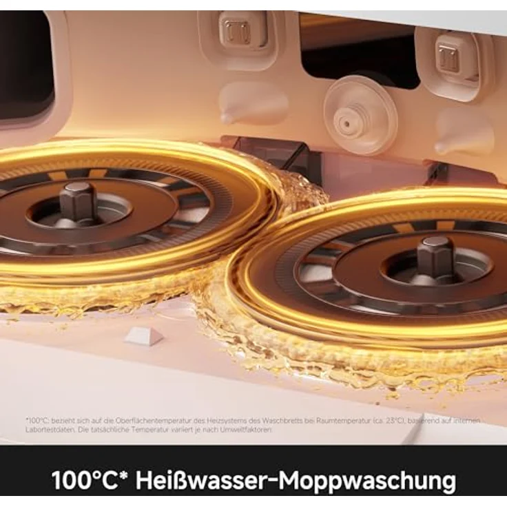 MOVA Robot Vacuum E50 Ultra, Beutellos, Weiß, 30.000 Pa Saugleistung, Rund, Mop-Wischfunktion – Bild 5