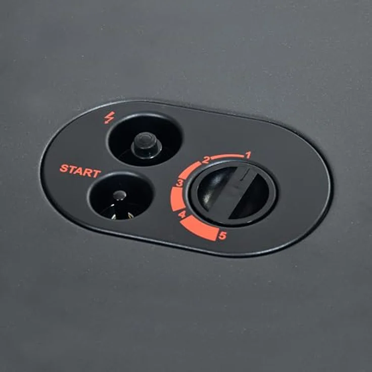 Firefix Gas-Heizofen CHIC 4200 ECO, modulierendes Thermostat, 5 Heizstufen, schwarz, für Innen und Außen, Energieeffizienzklasse A – Bild 6