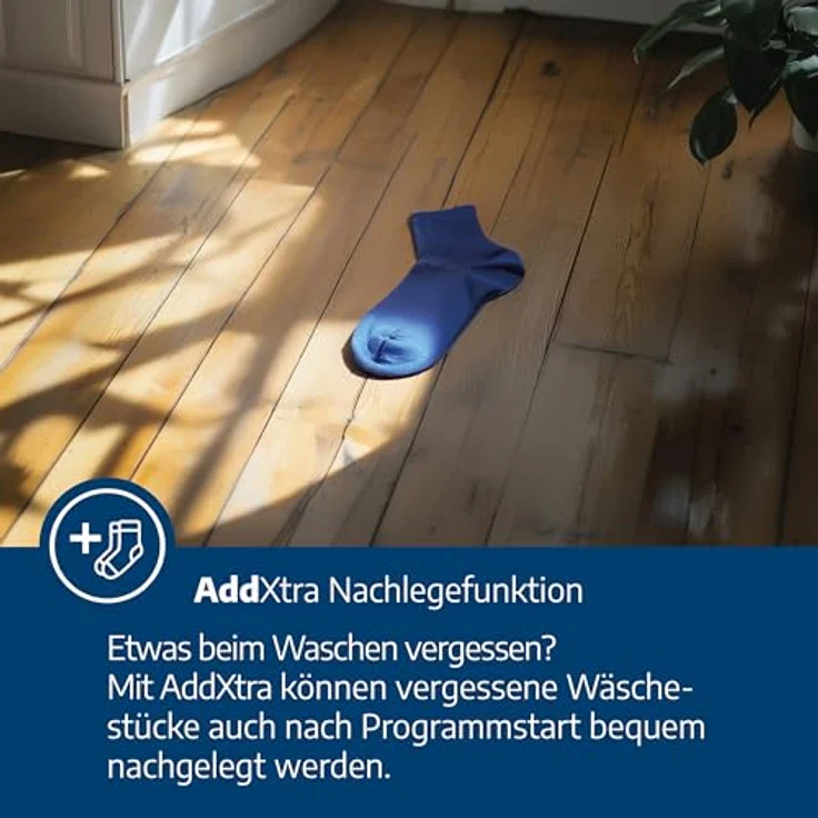 Beko BM3WFOE841PSA freistehende Waschmaschine, Waschvollautomat, 8 kg, 1400 U/min, mit AddXtra, SteamCure und Coldwash, Weiß – Bild 5