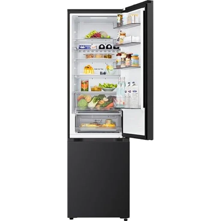 LG GBBS322CEV, Kühl-Gefrierkombination mit 375 l, 34 dB, 10 kg/24h, EEK C, Schwarz – Bild 9