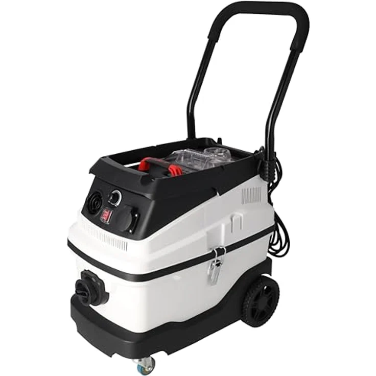 DEDRA DED6603, 1600 W Trommel-Vakuum für Trocken- und Nassreinigung, Beutellos, 30 l mit HEPA-Filter – Bild 2