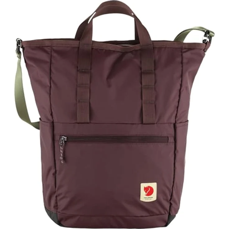 Fjällräven Totepack Umhängetasche, 23 l, Blackberry, abrieb- und wasserfest, umwandelbar in Rucksack – Bild 2
