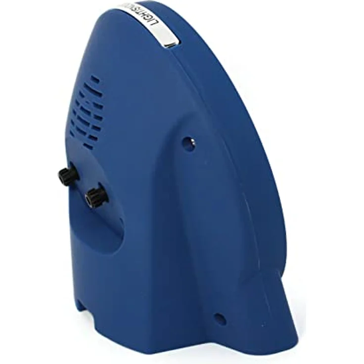 Atlanta Kinderwecker Lernwecker 2125/15, analog mit Crescendoalarm und buntem Zifferblatt, blau – Bild 2