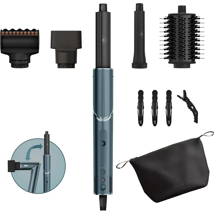 Shark FlexStyle Limited Edition - Teal 5-in-1 Haarstyler & -trockner Geschenk Set HD450TLEU