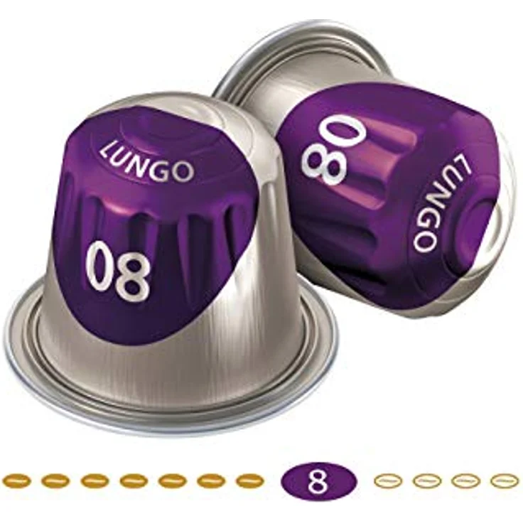 Jacobs Lungo 8 Intenso, Kaffeekapseln, Nespresso Kompatibel, Kaffee, 20 Kapseln, á 5.2 g – Bild 4