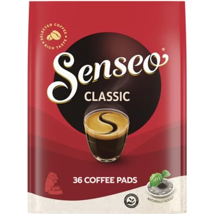 Senseo Kaffeepads Classic / Klassisch, Intensiver und Vollmundiger Geschmack, Kaffee für Kaffepadmaschinen, 360 Pads – Bild 3