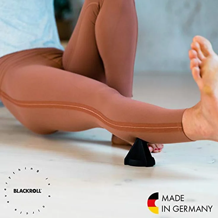 Blackroll Faszientool-Set Trigger, Massagegerät mit spitzem Aufsatz, schwarz – Bild 3
