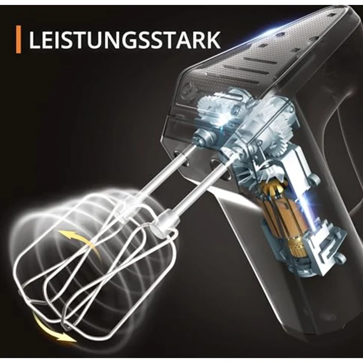 Krups Handmixer Krups Handrührgerät, 600 W, Weiß – Bild 3