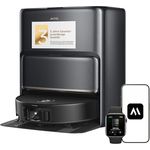 Mova Z60 Ultra Roller Complete, Saugroboter mit Wischfunktion, 700 W, Warmwasser-Wischsystem, 28.000 Pa, Hindernisüberwindung, App-Steuerung