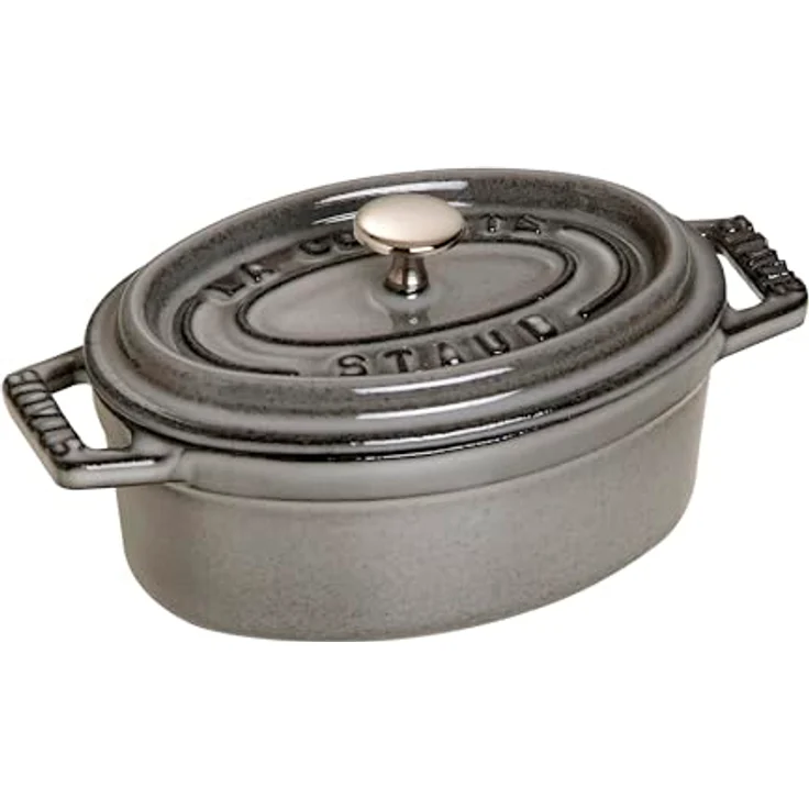Staub 40500-116-0 Mini Cocotte, Gusseisen, grau, 11 cm – Bild 2