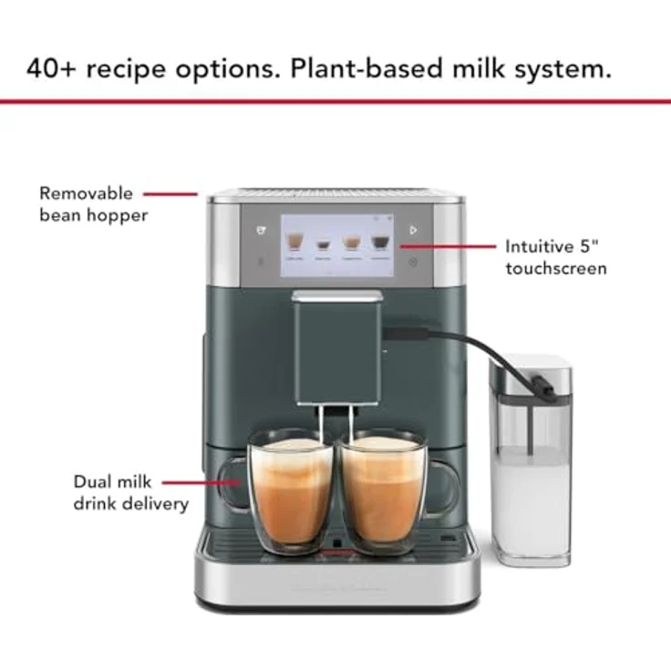 KitchenAid Kaffeevollautomat 5KES8558EJP, Kaffeevielfalt per Tastendruck, weiß – Bild 5