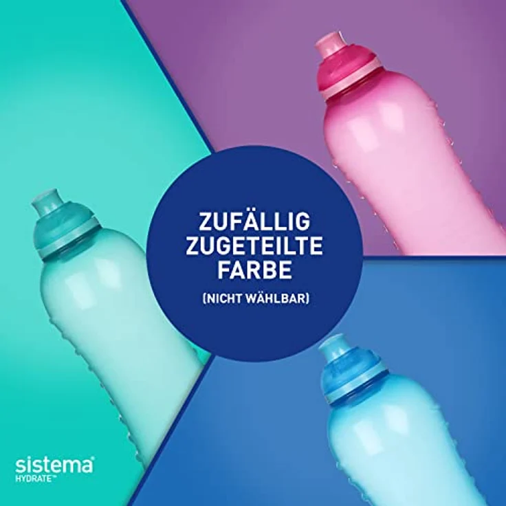Sistema Twist 'n' Sip Trinkflasche ohne BPA, 460 ml, sortierte Farben – Bild 2