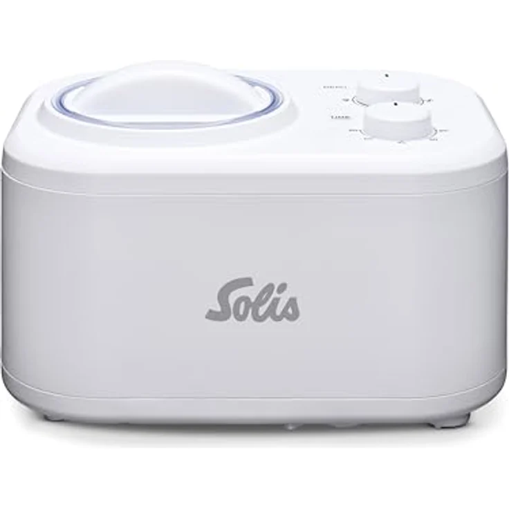 SOLIS OF SWITZERLAND Eismaschine Gelatissima Typ 8503, 1 l, 100 W, Drehregler, Timer, BPA-frei – Bild 1