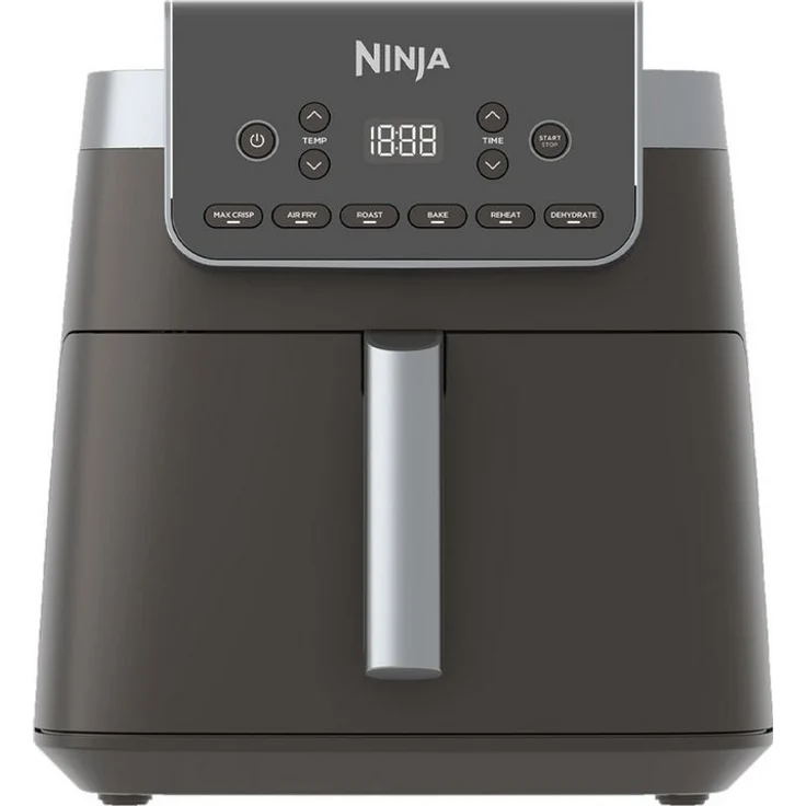 NINJA Fritteuse AF180DE Max, Heißluftfritteuse mit 6,2 l Fassungsvermögen, 2000 Watt, 240 °C, inkl. Crisper Gittereinsatz und Rezeptbuch – Bild 1