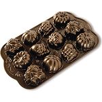 Nordic Ware Autumn Delights Kuchenform, 2 Cup Capacity, Aluminiumguss, Antihaftbeschichtung