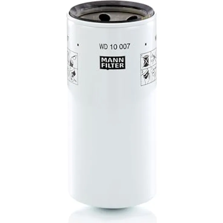 Mann Filter WD 10 007, Arbeitshydraulikfilter für Bremsen, effektive Filtration und hohe Langlebigkeit