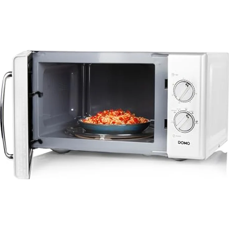 DOMO DO3125 Solo-Mikrowelle - 25 L - 900 W - mit Timer - in schwarz – Bild 3