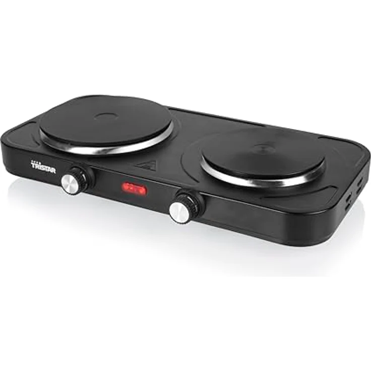 Tristar Tragbare Kochplatte - Doppelbrenner - 2.500 W - KP-6152 - Ideal für Studentenunterkünfte, Camping & amerikanische Küche – Bild 5