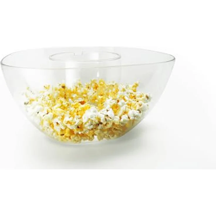Silva Schneider Heißluft-Popcornautomat PM 440, 1200 W – fettfreie Zubereitung in 2 Min., inkl. 4,5 L Schüssel, automatische Abschaltung, Ein/Aus-Schalter, rutschfest – Weiß – Bild 2