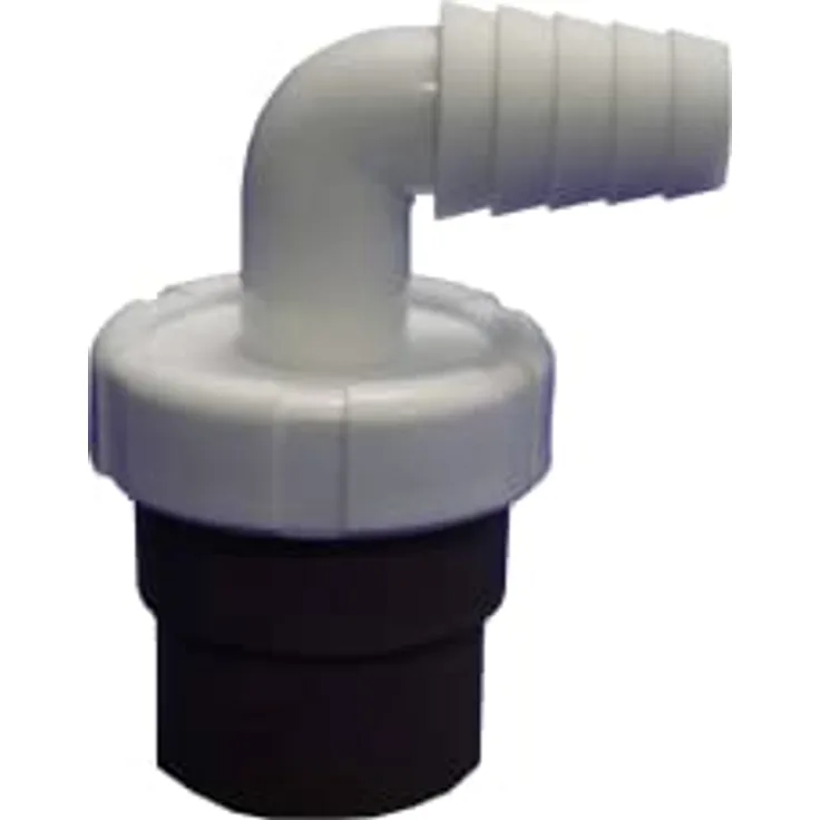 Wolfpack 4110003 Waschmaschinenanschlussstück mit Stutzen T-210-M, PVC