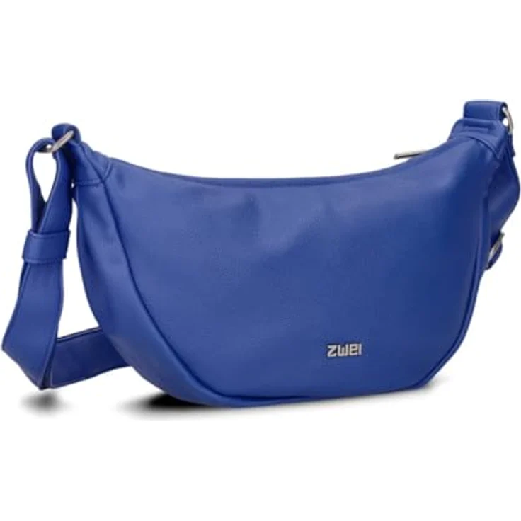 Zwei Mademoiselle.M Umhängetasche, blau, 32 cm, aus 100% Polyurethan – Bild 1