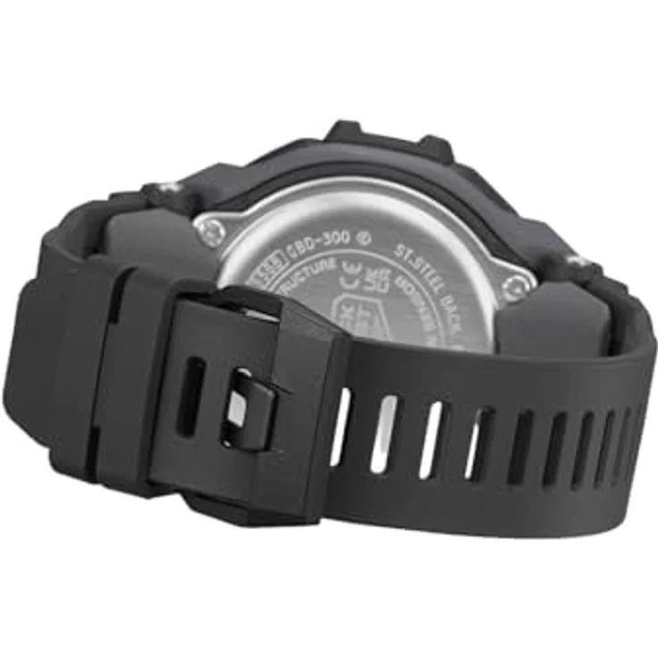Casio G-Shock Men's Watch GBD-300-1ER, Bluetooth, Black Resin Case and Strap – Bild 4