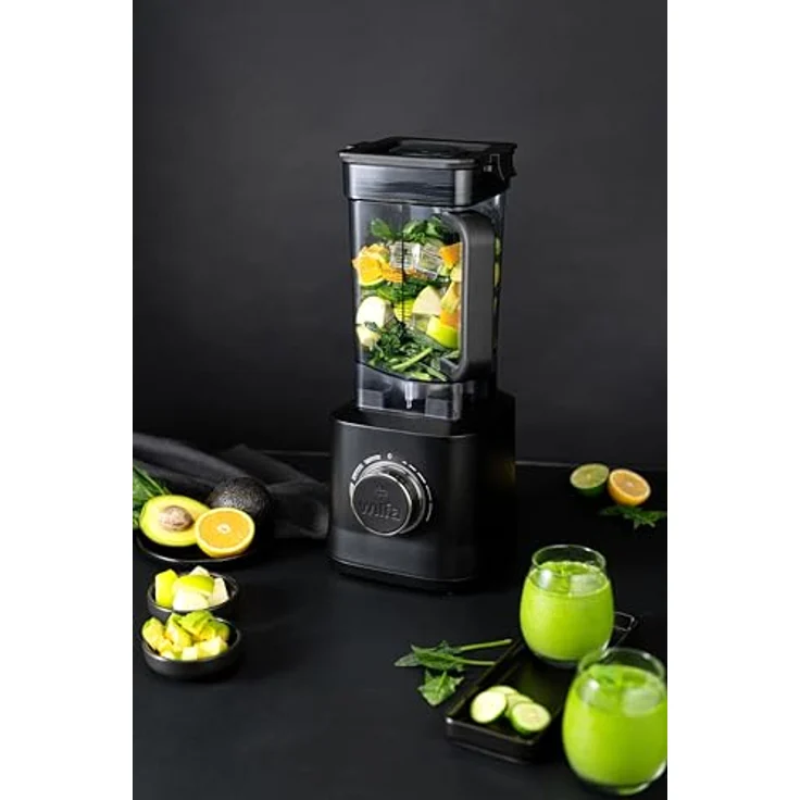 Wilfa Powerfuel 1800 Blender, Standmixer mit 1800W Motor, 27.000 U/min, 1,8L Tritan-Gefäß, Schwarz – Bild 2