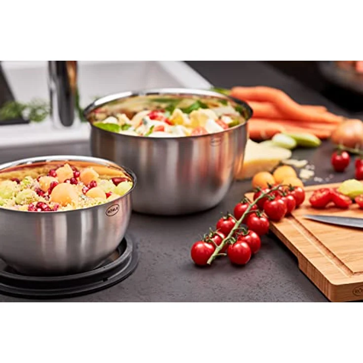 Rösle rührschüssel Basic Line 16 cm Edelstahl silber – Bild 3