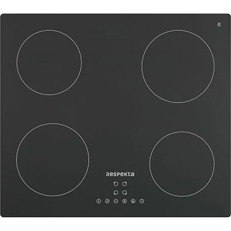 RESPEKTA KM4295iMS-19, mattschwarzes Induktions-Glaskeramikkochfeld mit 4 Kochzonen und Touch-Control bedienen – Bild 1