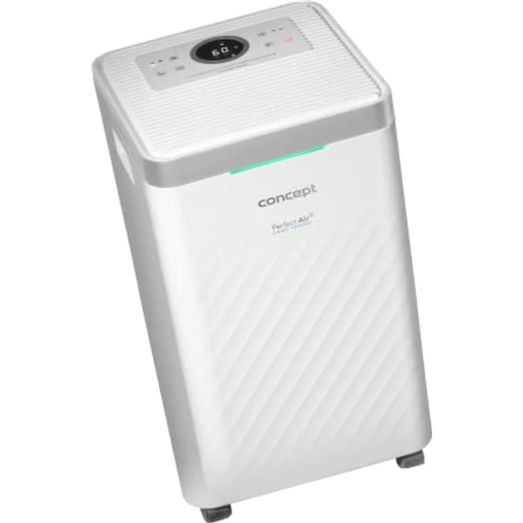 Concept OV2012 Luftentfeuchter mit Luftreiniger 210 Watt Touch-Steuerung Vierfaches Filtersystem Ionisierung Aktivkohlefilter Staubfilter Timer 4 Betriebsarten Steuerung über App 45 dB – Bild 3