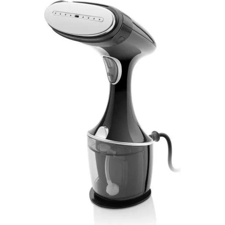 ETA Hand steamer 427090000, Hand-Dampfbügler mit 1500 W, 25 g/min Dampfintensität, 264 ml Wassertank, Schwarz