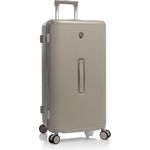 Heys Earth Tone Trunk L, Hartschalen-Trolley mit 113 l Volumenerweiterung, 4 Rollen und TSA-Schloss