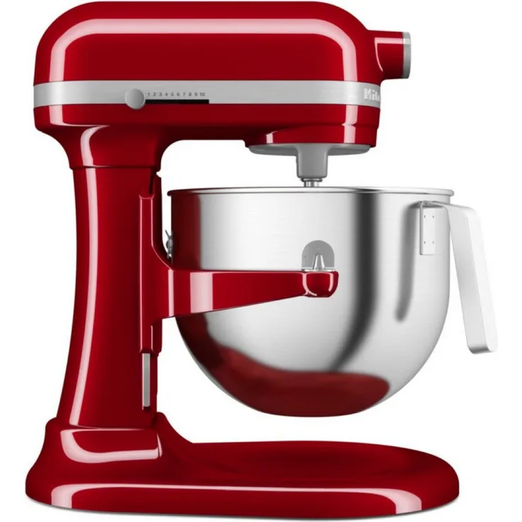 KitchenAid Küchenmaschine 6,6 L, Edelstahl Schüssel, Soft-Start Funktion, Silber