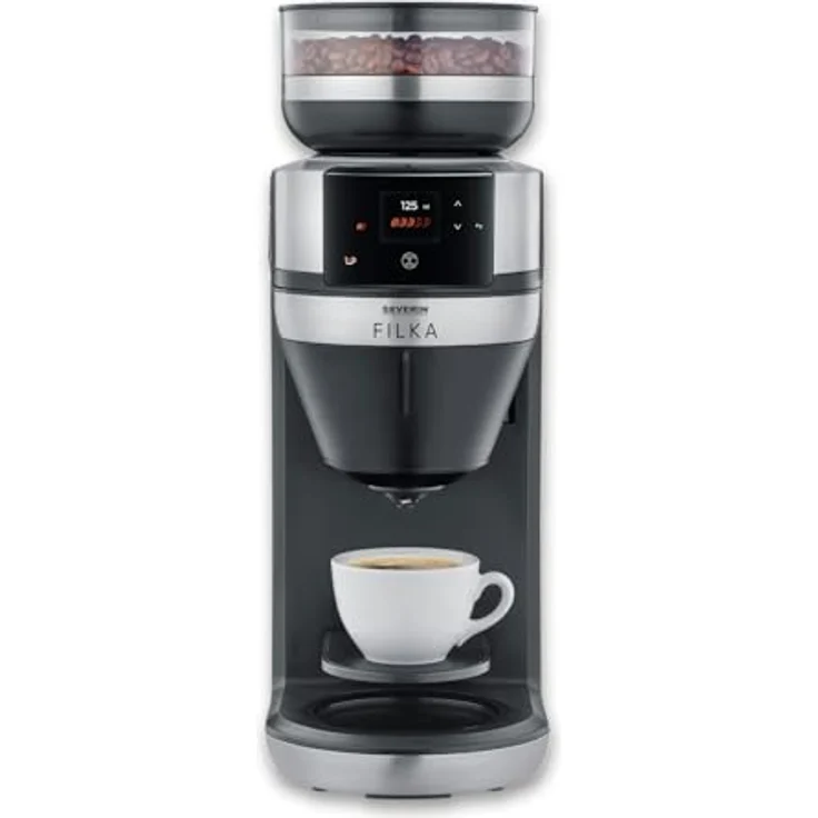 Severin Kaffeemaschine mit Mahlwerk KA 4852 FILKA, 1l Kaffeekanne, Papierfilter 1x4 – Bild 6