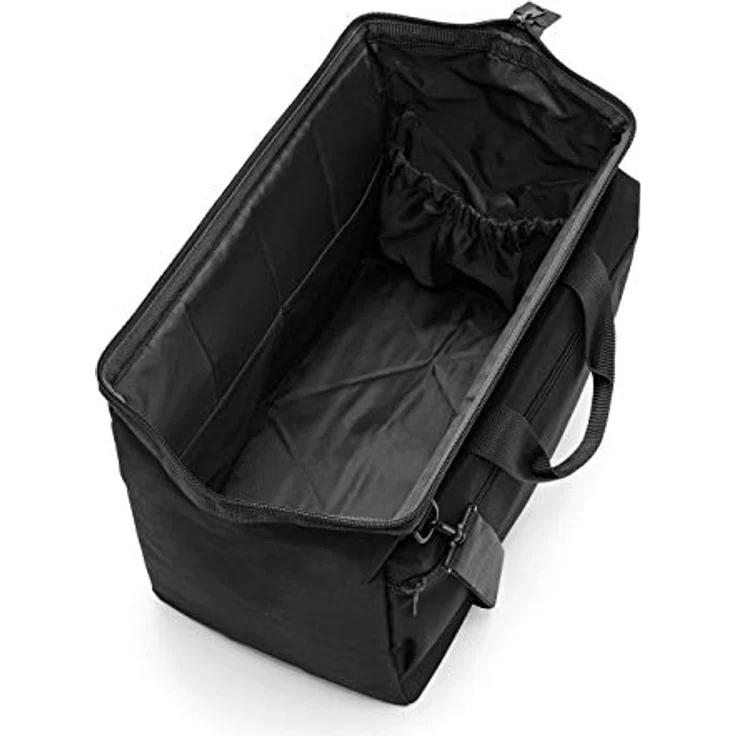 reisenthel Allrounder L Pocket  Vielseitige Doktortasche für Reise, Arbeit und Freizeit  Mit praktischer Trolley-Aufsteckfunktion, Farbe:schwarz – Bild 2