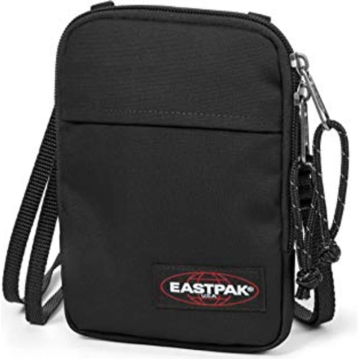 Eastpak BUDDY Umhängetasche, Schultertasche aus 100% Nylon, 18 cm, schwarz, 0.5 Liter Volume – Bild 4
