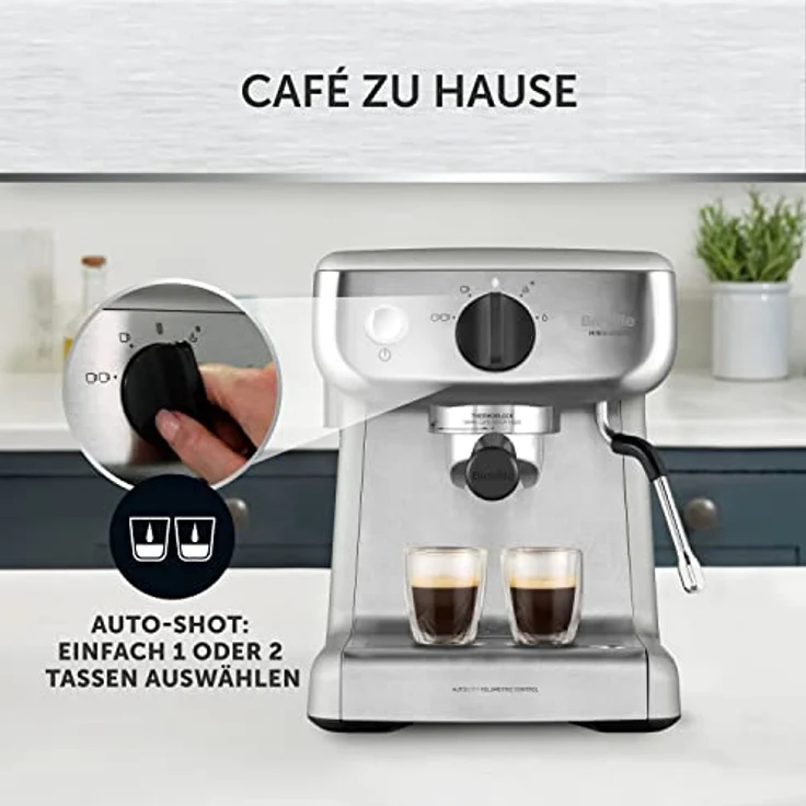 Breville VCF125X Mini Barista, 2 liters, Silber – Bild 3