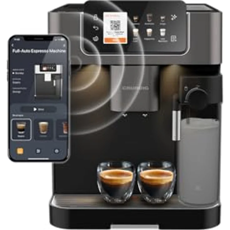Grundig KVA 8230 Kaffeevollautomat, mit OneTouch-Funktion, TFT-Farbdisplay und WLAN-Verbindung – Bild 5