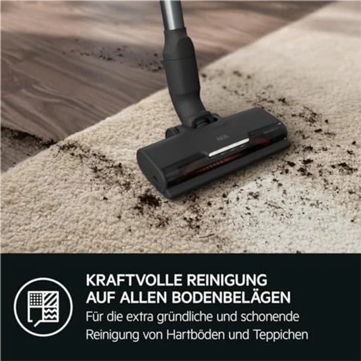 AEG Ultimate 7000 AKKU-STAUBSAUGER KABELLOS/AKKULAUFZEIT BIS ZU 50 Minuten* / Farbe: Granite Grey – Bild 5